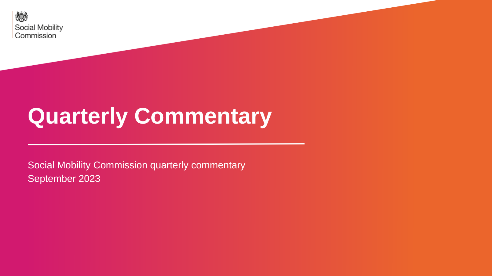 Quarterly Commentary: September 2023